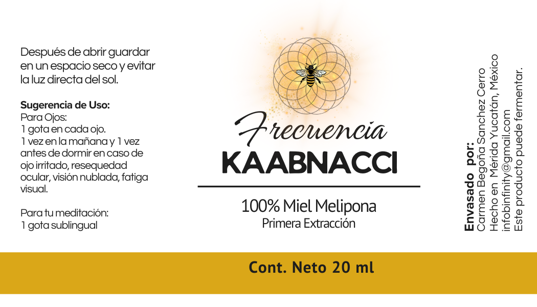 KIT Ceremonial Kaabnacci 30 ML + Oráculo “Elixires de Luz”