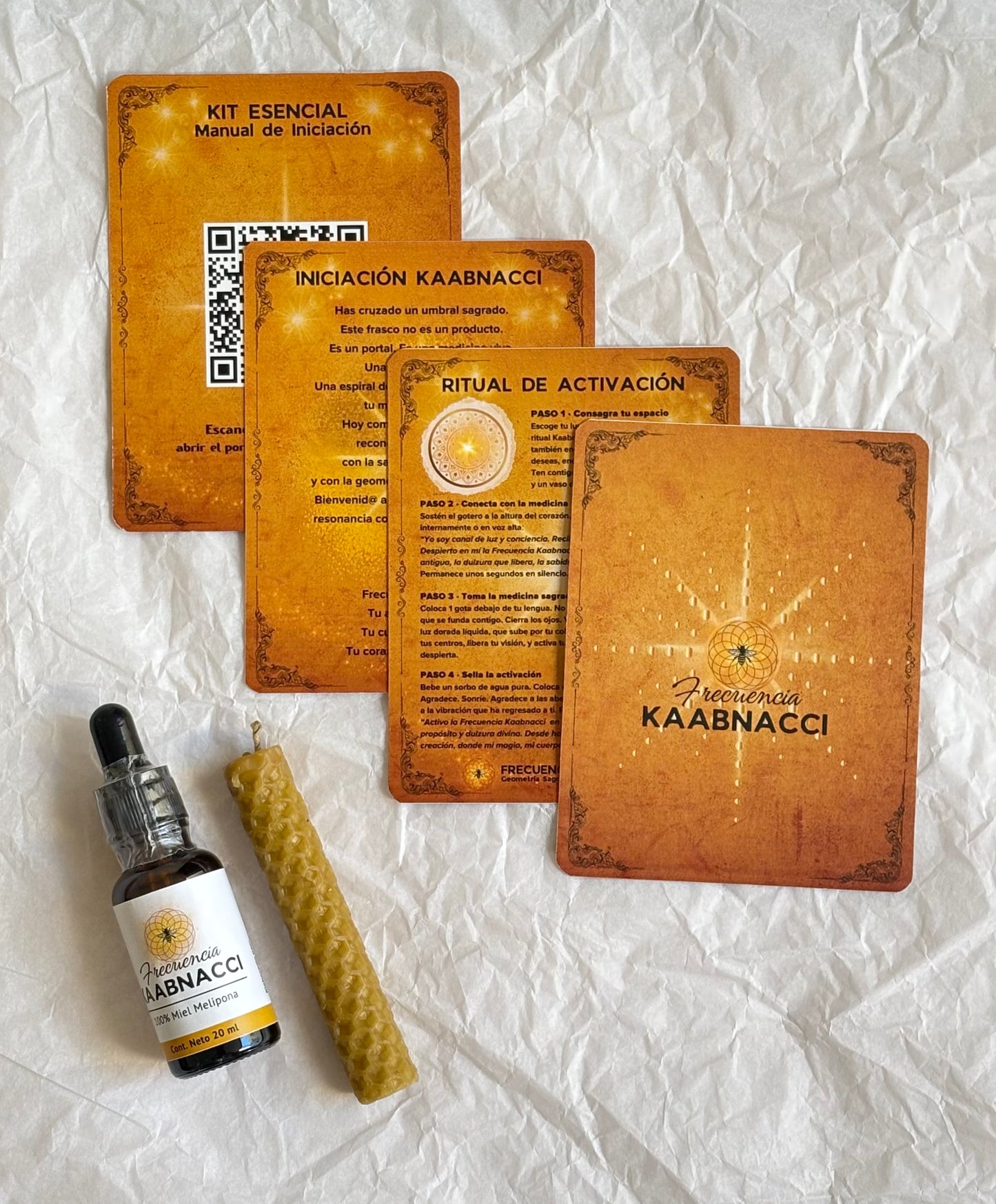KIT Ceremonial Kaabnacci 30 ML + Oráculo “Elixires de Luz”