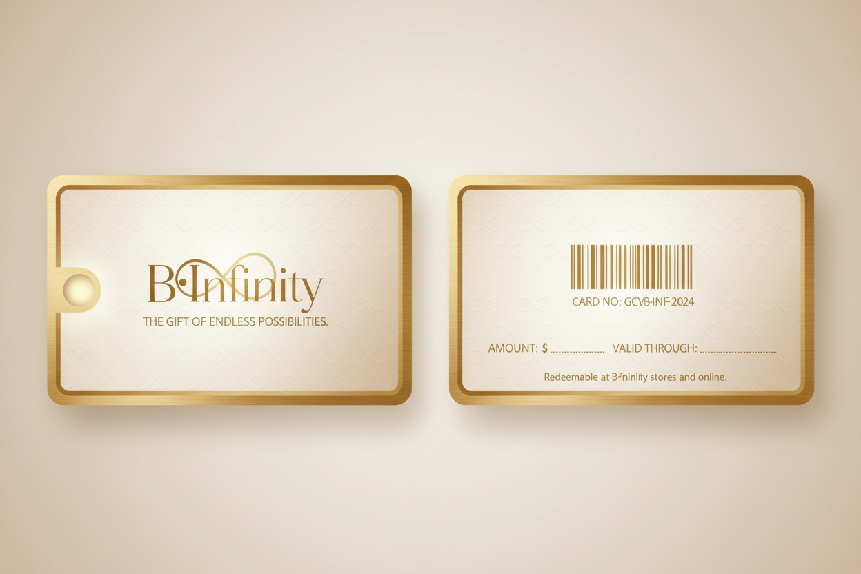 tarjeta de regalo B•Infinity