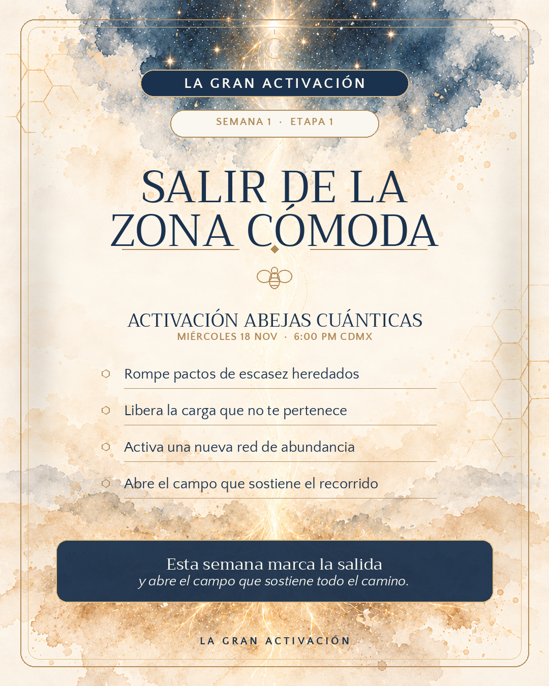 La Gran Activación · Generación Noviembre 2026