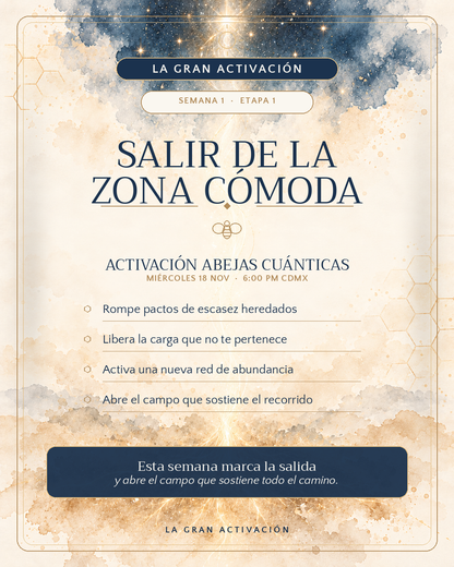 La Gran Activación · Generación Noviembre 2026