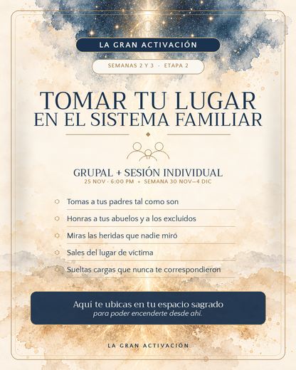 La Gran Activación · Generación Noviembre 2026
