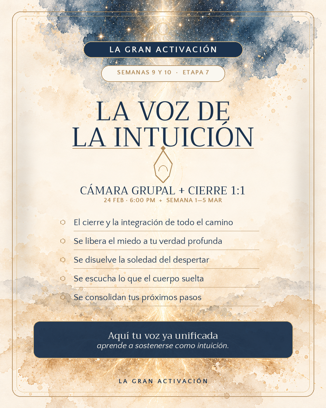 La Gran Activación · Generación Noviembre 2026