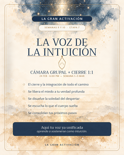 La Gran Activación · Generación Noviembre 2026