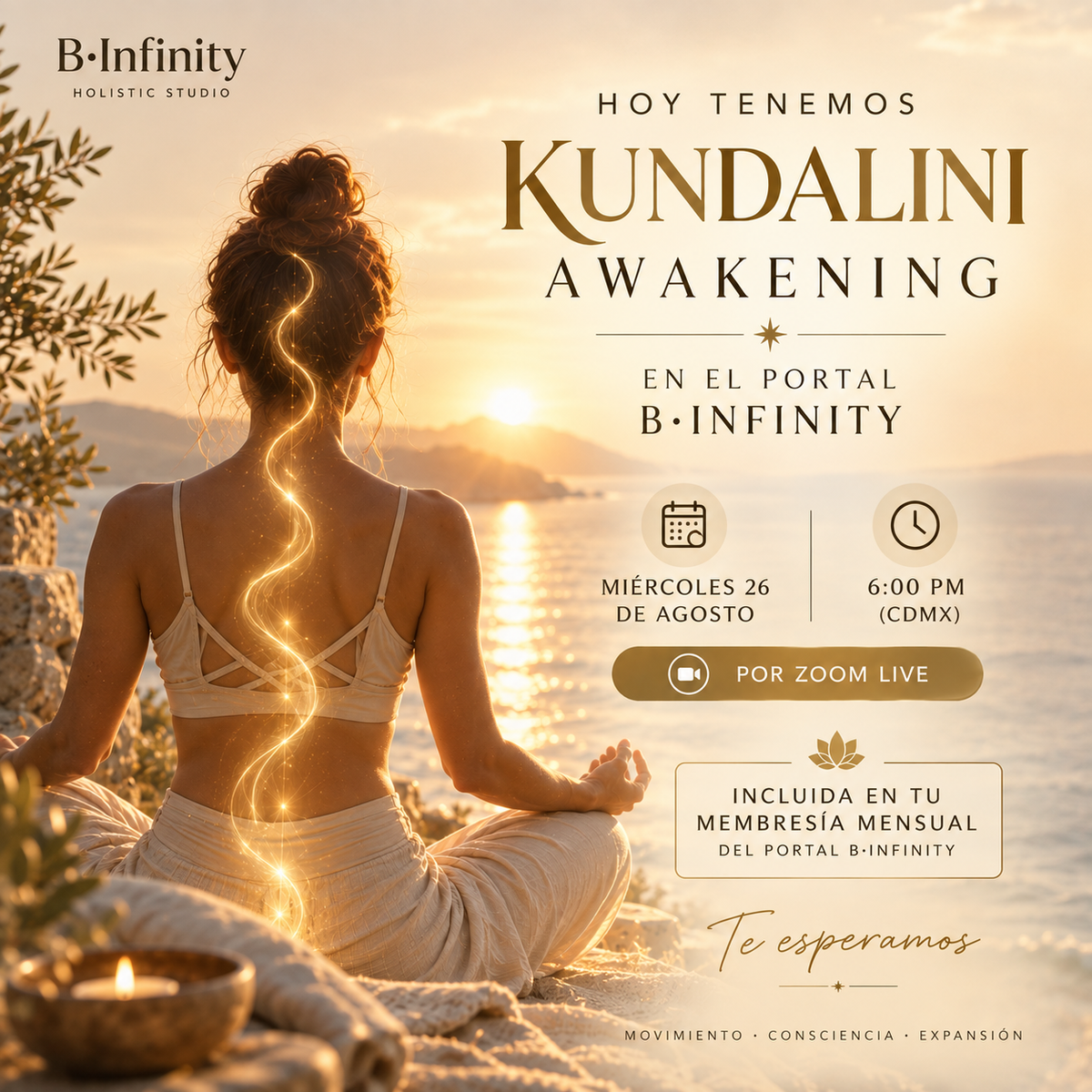 Kundalini Awakening · Activación Grupal en Vivo