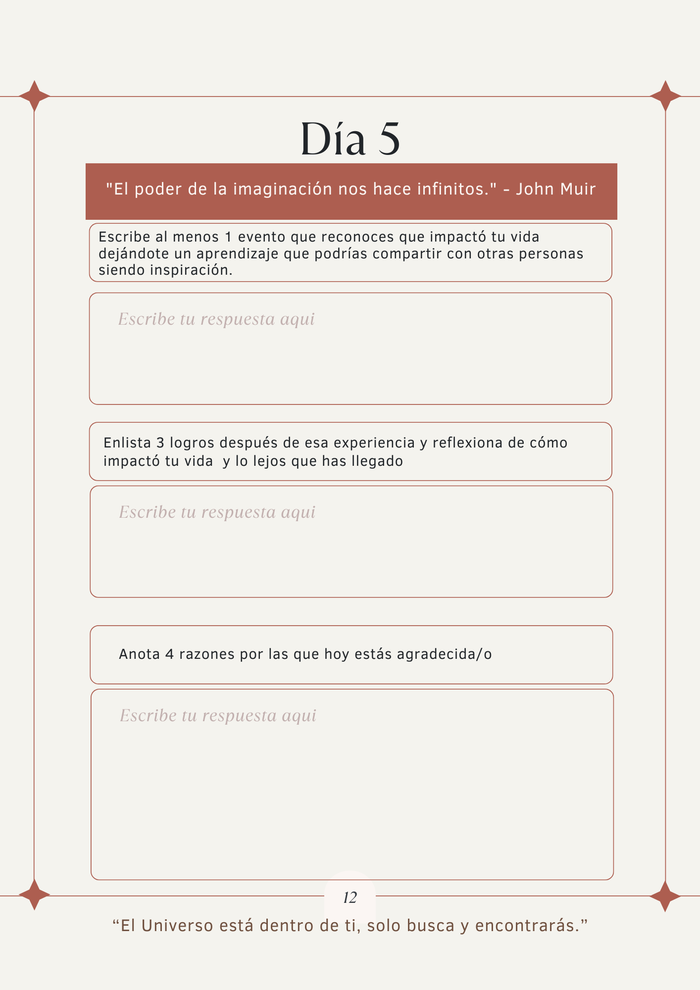 WorkBook - Reto 21 Días Conectando con tu Magia Interior