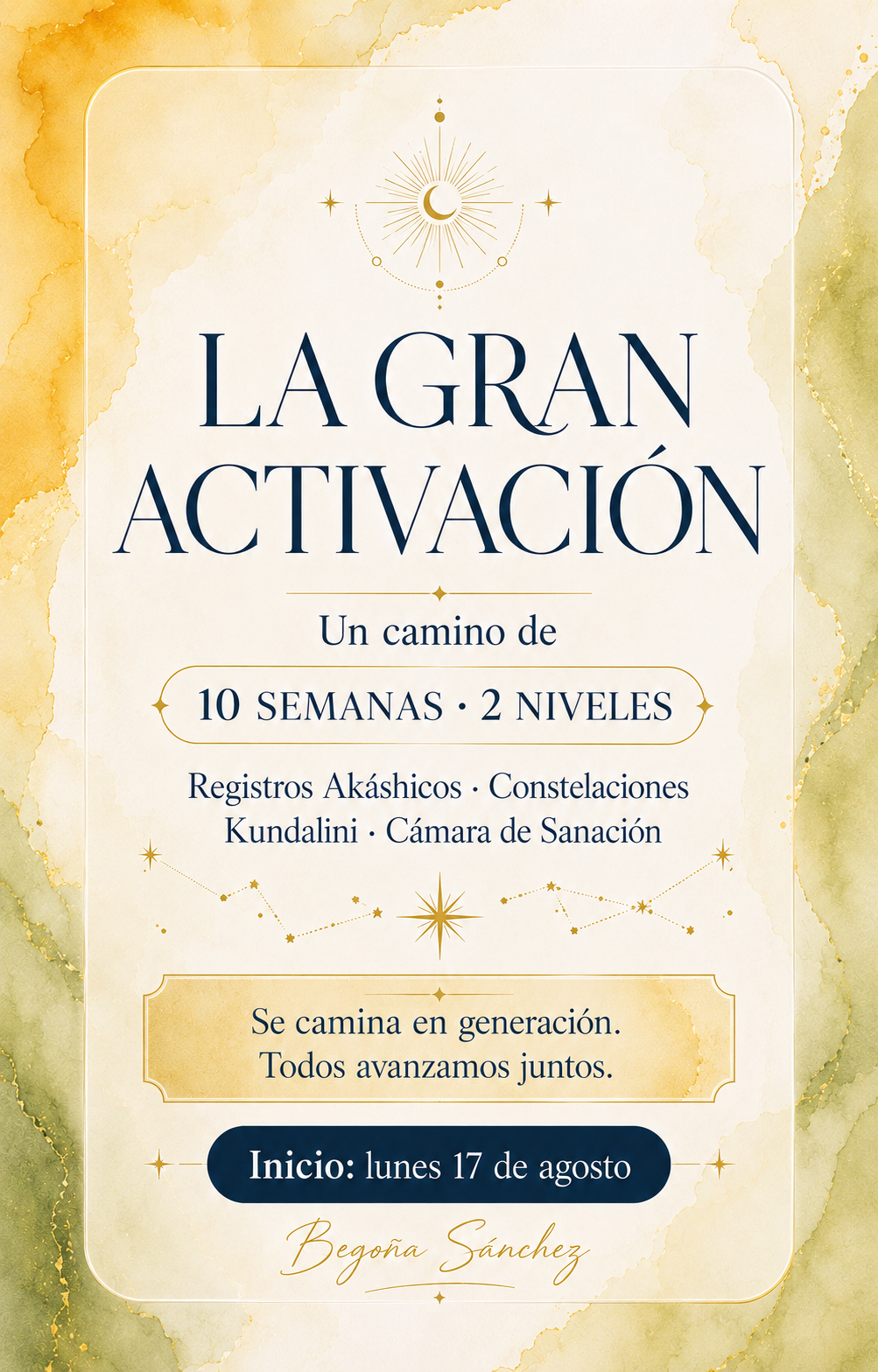 La Gran Activación · Generación Agosto 2026
