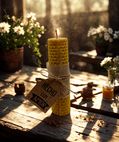 Vela de Cera de Abeja