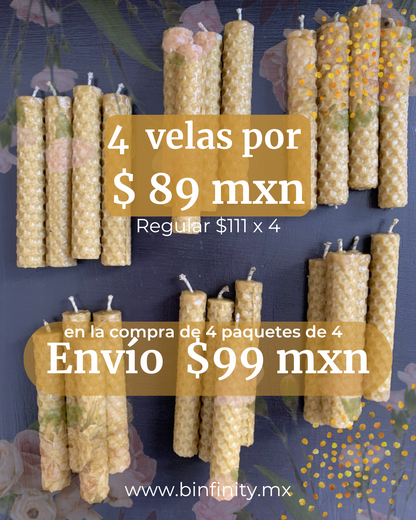 Velas - Cera de Abeja