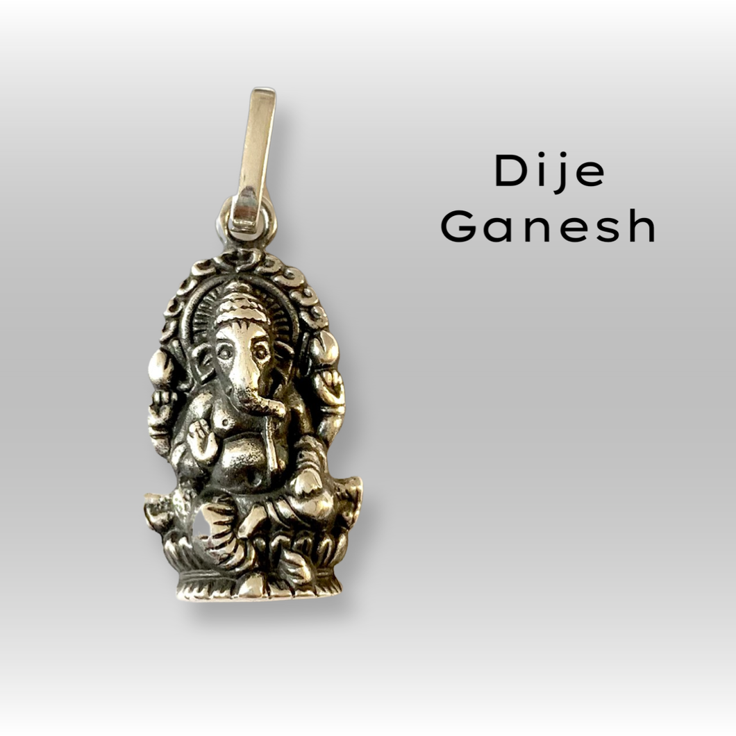 Dije Ganesh - Plata ley .925